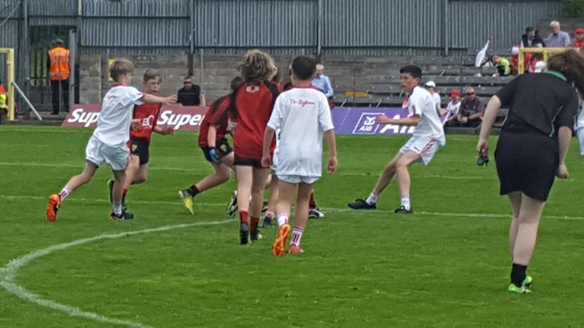 Tyrone_mBunscol's tweet photo. Representing @TyroneGAALive @cnambnaisiunta with distinction today at Clones! 
#Memories4Life #USFC https://t.co/we2DCNDiX6