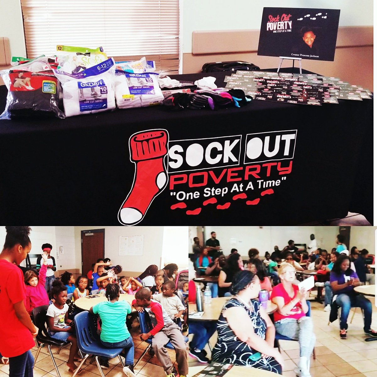 PrincessJ4Real's tweet image. We had a great time serving over 200 men, women, and children at our Christmas In July Sock Campaign held at The Salvation Army In Atlanta!