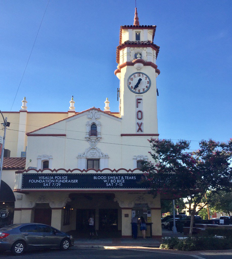 Great venue and crowd in Visalia, CA. 7-15-17