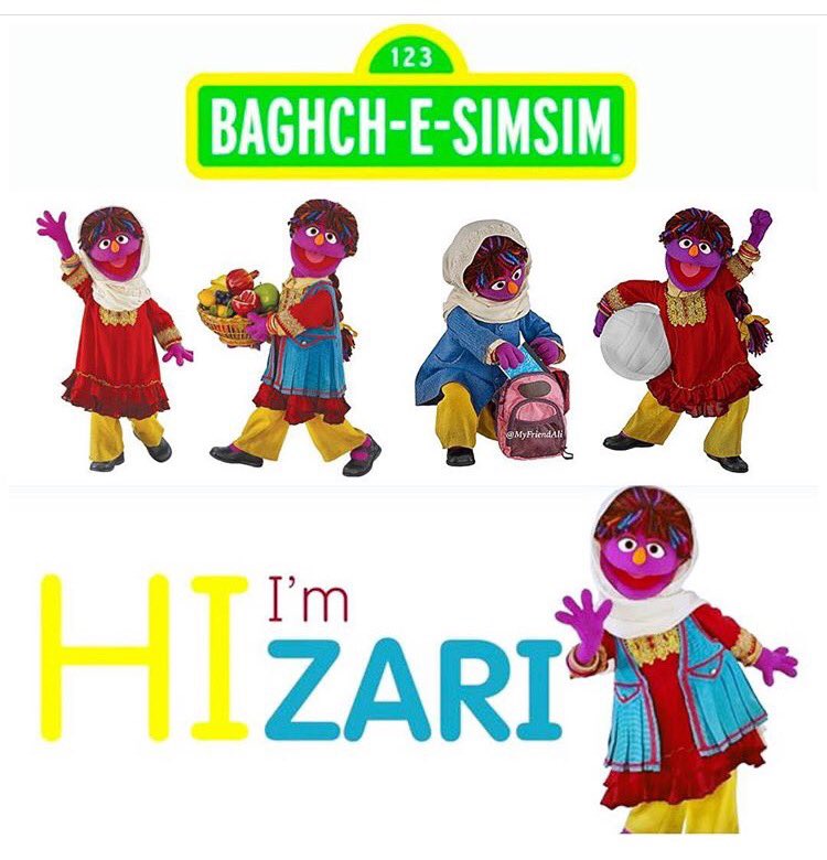 DomJermey's tweet photo. .@Tolo_TV’s Afghan Sesame Street - #BaghcheSimSim – a wonderful kids programme promoting #Women’s rights in #AFG: 

https://t.co/cePVJ2KFj4 https://t.co/7eLBOfm2aW