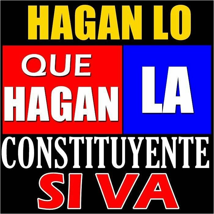 oscarivero201's tweet photo. Haga lo que hagan #VenezuelaVotaEn14Dias y hoy #16JEnsayoConstituyente https://t.co/00XzYfz5tq