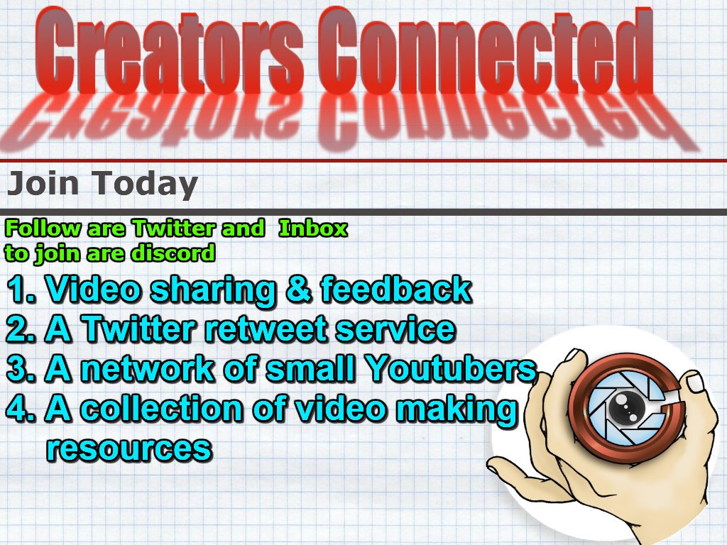 CCUnified's tweet photo. Come join us today!!! Come grow with
@CCUnified !!!  
@Day_RTs @Legendary_RTs @TeSt_RTS @Deviled_RTs @YTHubSupport @YTRetweets https://t.co/tYr94QhuWn