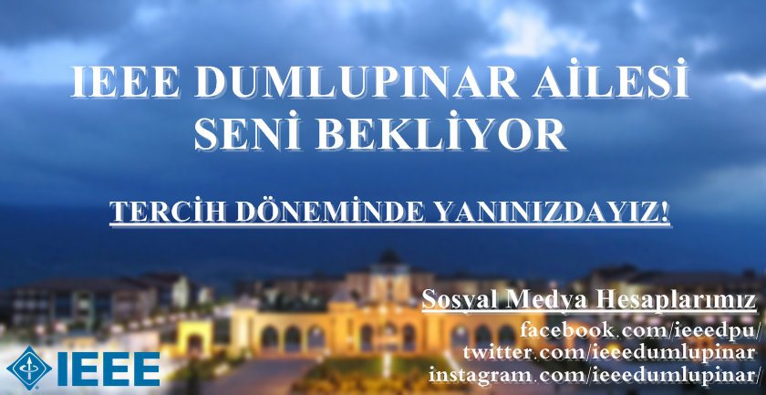 Soru sormaktan çekinmeyin IEEE Dumlupınar olarak sizlere yardımcı olmaya hazırız.#ieee #dpü #ieeedumlupınar #lys #lys2017 #tercihdönemi