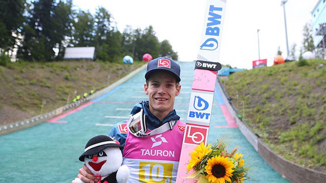 Norskijump's tweet photo. It's been good having this one back! 🙌🏻🚀 Photo by @FISskijumping #Hopplandslaget https://t.co/8yi4Bbsn3p