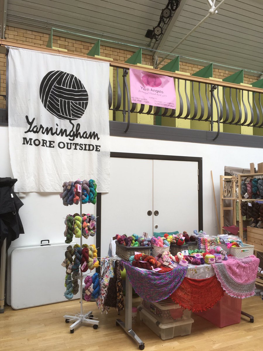 yarn_angels's tweet photo. Come And say hello to us today #yarningham2017 #day2 π¦πππππΎπΎπΎ https://t.co/VMtbLRH5yZ