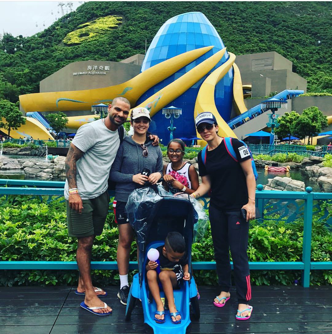 Shikhar Dhawan on X: Had a great time at ocean park.   / X