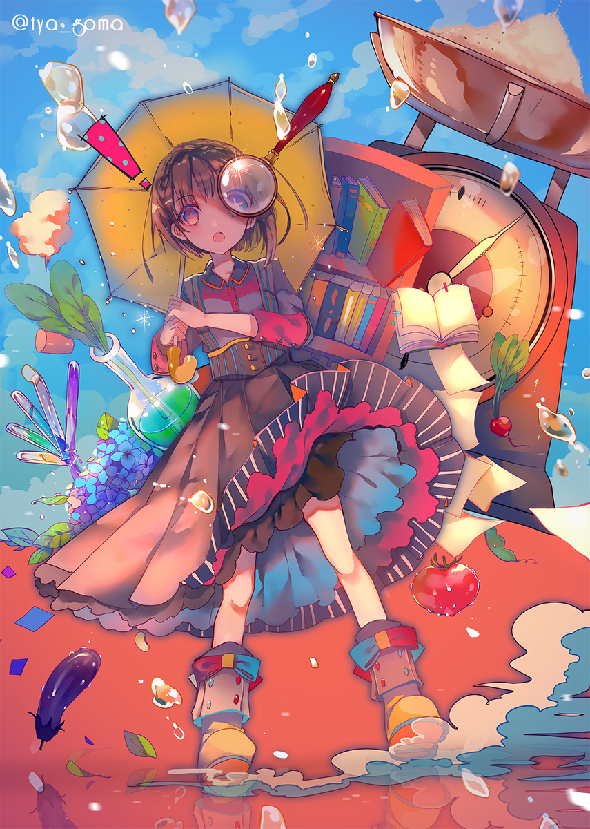 「某所で使って頂いたイラストに加筆したものぺたり。 」|茶ごまのイラスト