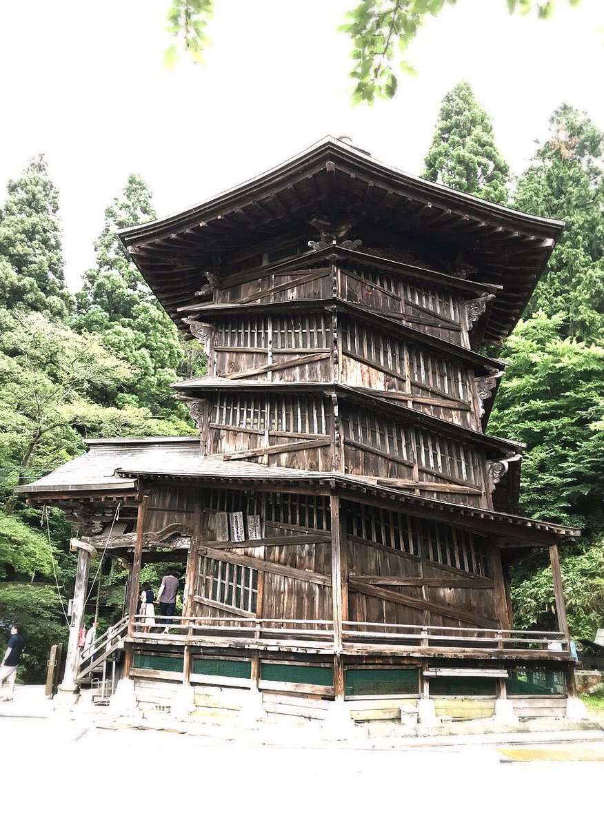 もっこす در توییتر こちらは福島県会津若松は飯盛山のさざえ堂です 中にも入れて不思議な建物でありました