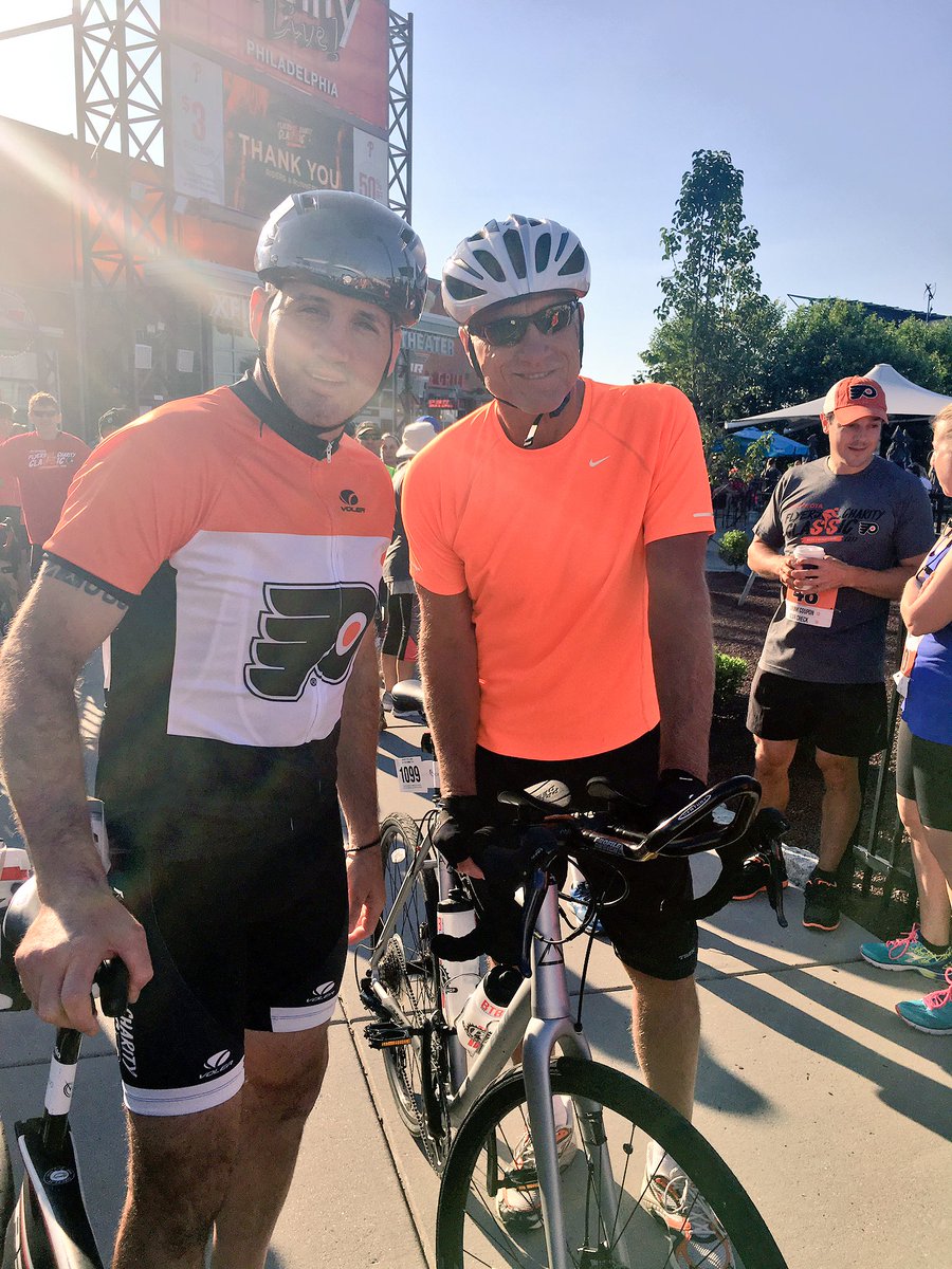 philadelphia flyers cycling jersey