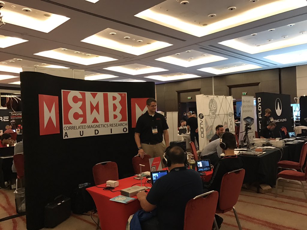 polymagnet's tweet photo. Checking out the Correlated Magnetics 2625 headphone @CanJamGlobal London https://t.co/besJpCkn9h
