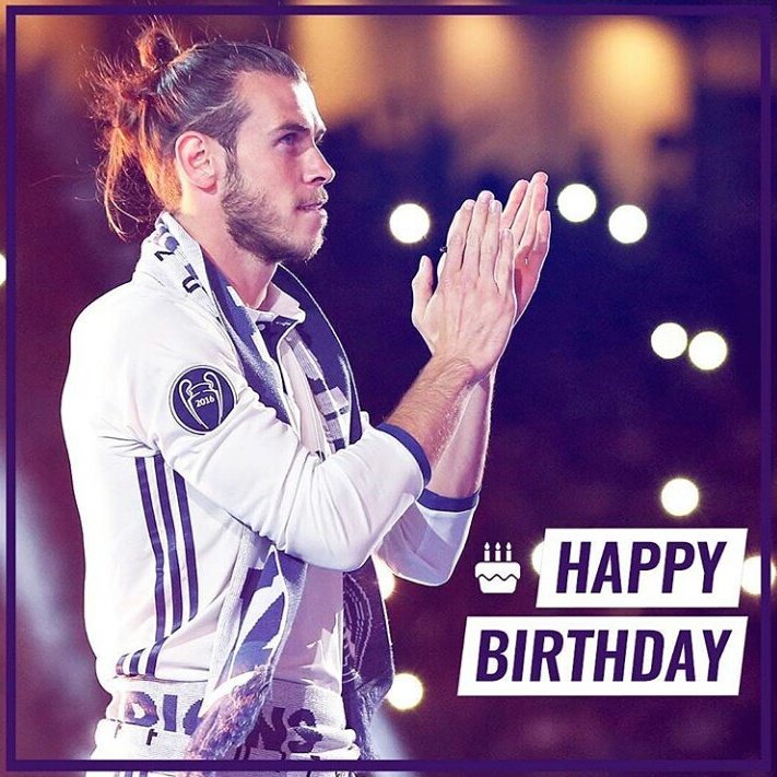 Happy Birthday to Gareth Bale
16/07/2017 