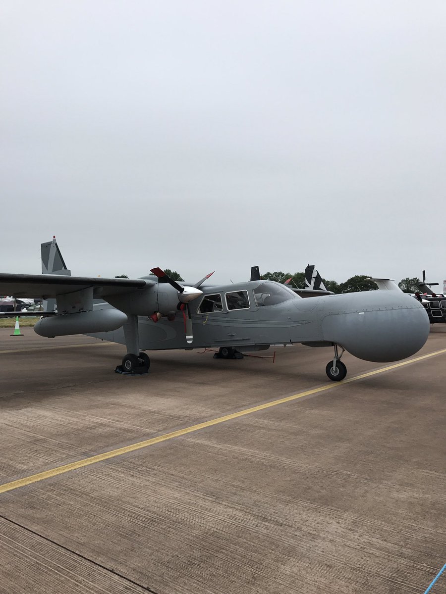 So much variety on display at the @airtattoo yesterday, this one caught our attention @BrittenNorman https://t.co/MLbDFGgp5u