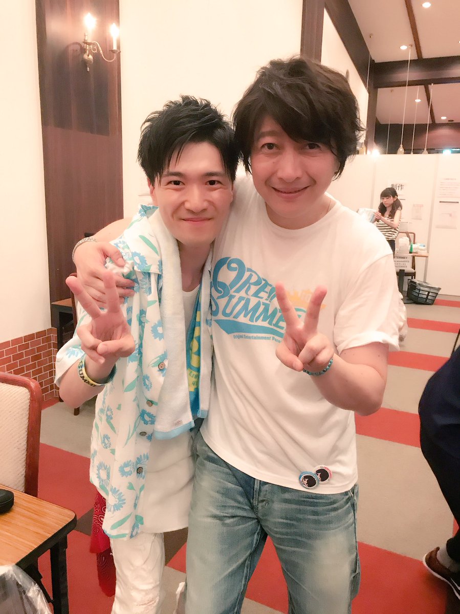 畠中祐 そして 小野大輔さんと岩田光央さん 最高でした 一つ一つの言葉 歌に込めた気持ち 全てがダイレクトに胸に来ました 大好きなパフォーマンスでした