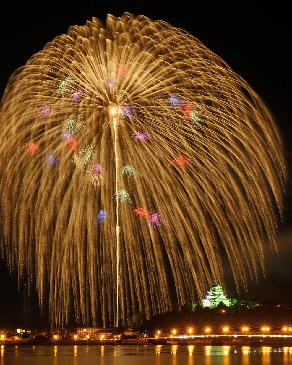 みっき 佐賀県 唐津市 九州花火大会 二尺玉と 最後の仕掛けと大玉 最後すごかった 撮って出し 佐賀 唐津 唐津城 花火 九州花火大会 Fireworks Karatsuyaki T Co S65eeddoh9 Twitter