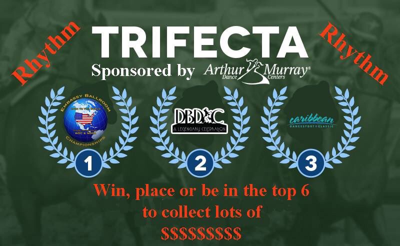 The Open Professional Rhythm Trifecta, has been modified to make it easier for competing professionals look here: trifecta.dancebeat.com
