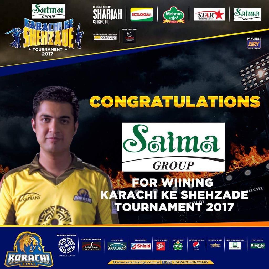 FizzaZehra72's tweet photo. @iqrarulhassan
Unbeaten team throughout! Many Congratulationss for fantastic win #IqrarBhai😍😍😍😍 #SaimaGroup #Champions✌#KarachikeShehzade❤ https://t.co/WNTDRjFTBD