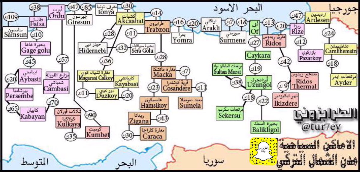صالح الفراج On Twitter خريطة الشمال التركي