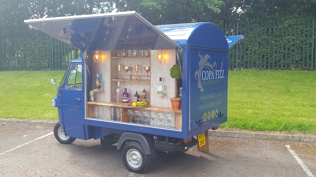 CopaFizz's tweet photo. @TheoPaphitis #SBS  introducing Gino our new mobile Gin and Prosecco bar. #newbizstartup  #uspisCSR #rosemerecf  #charity @RosemereCF https://t.co/RNeQVkHnzb