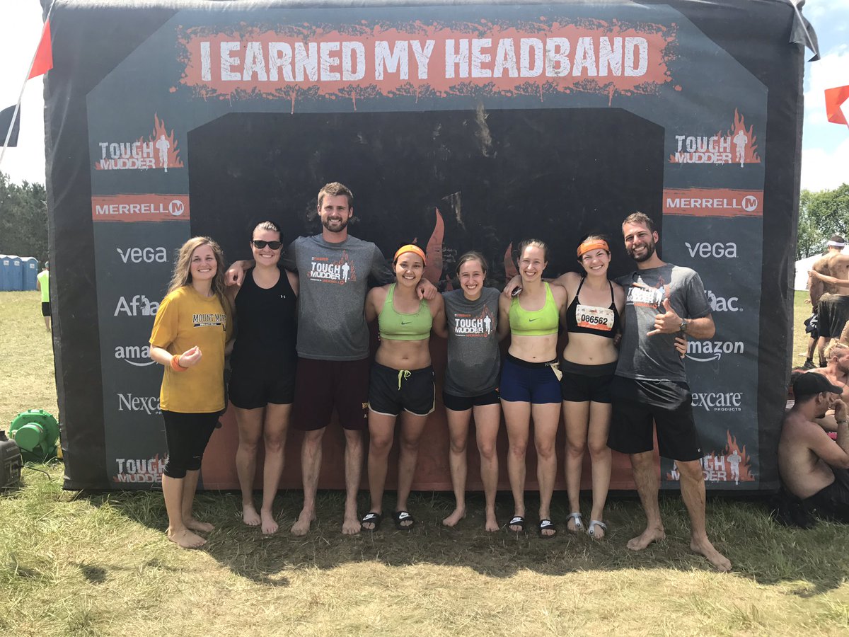 lidiaOHk's tweet photo. Needless to say, we done survived. Thanks @ToughMudder #HugoMN https://t.co/5psETSl61t