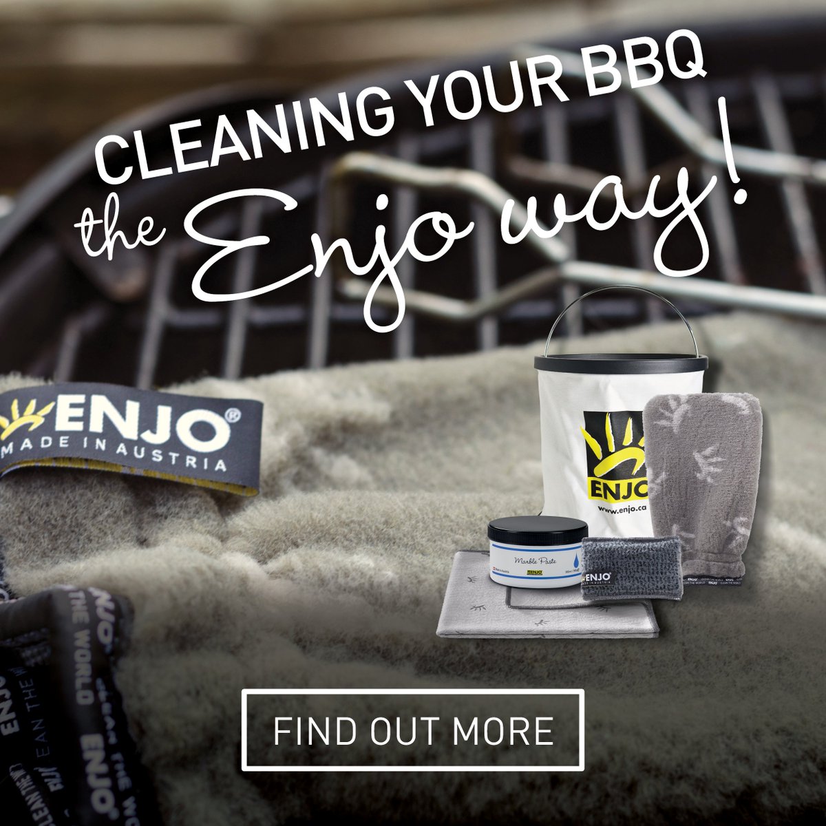 ENJOCanada's tweet photo. Give your BBQ a good thorough clean with our easy-to-follow steps! View those steps here: https://t.co/xjIO1NATF7 #ENJOclean #justusewater https://t.co/arEhowUYLU