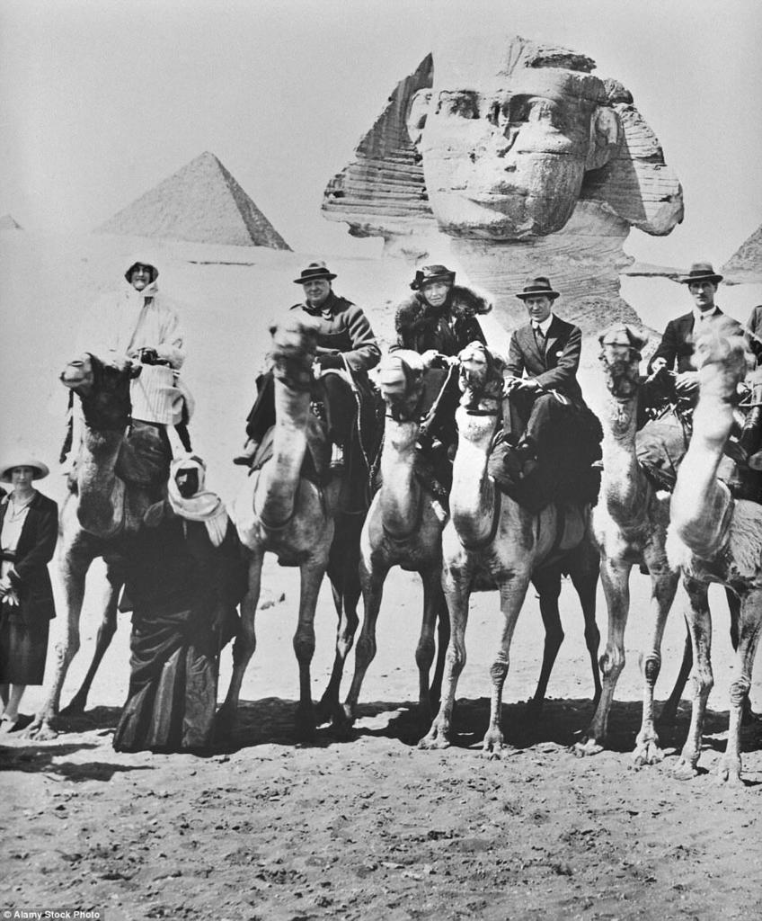 What Did Winston Churchill and Sphinx Look Like  on 2/15/1921 