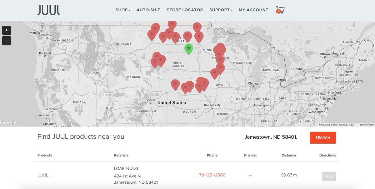 QOTD: "How do I find Juul pods near me?" READ MORE:

#PaxJuul #TeamHydra #ElevateYourExperience hubs.ly/H084jJ80