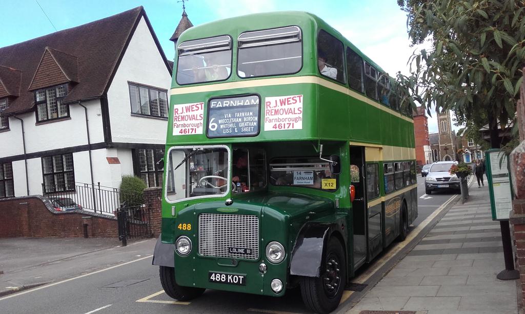 hampshirebus's tweet photo. #488KOT #Dennis #Loline lll #Farnham #Altonbusday @AltonBusRally https://t.co/6DEg8oIWDG