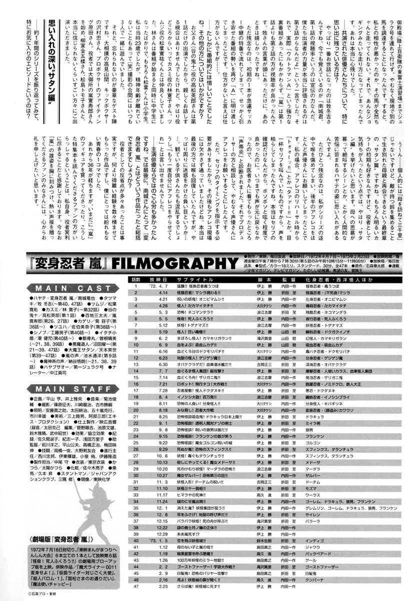 変身忍者嵐 南城竜也インタビュー