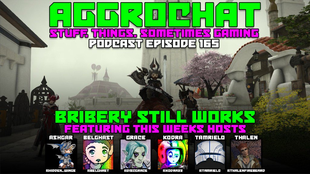 AggroChat's tweet image. AggroChat #165 - Bribery Still Works - #MTG #Warhammer #FFXIV #Warframe aggrochat.com/2017/07/aggroc…