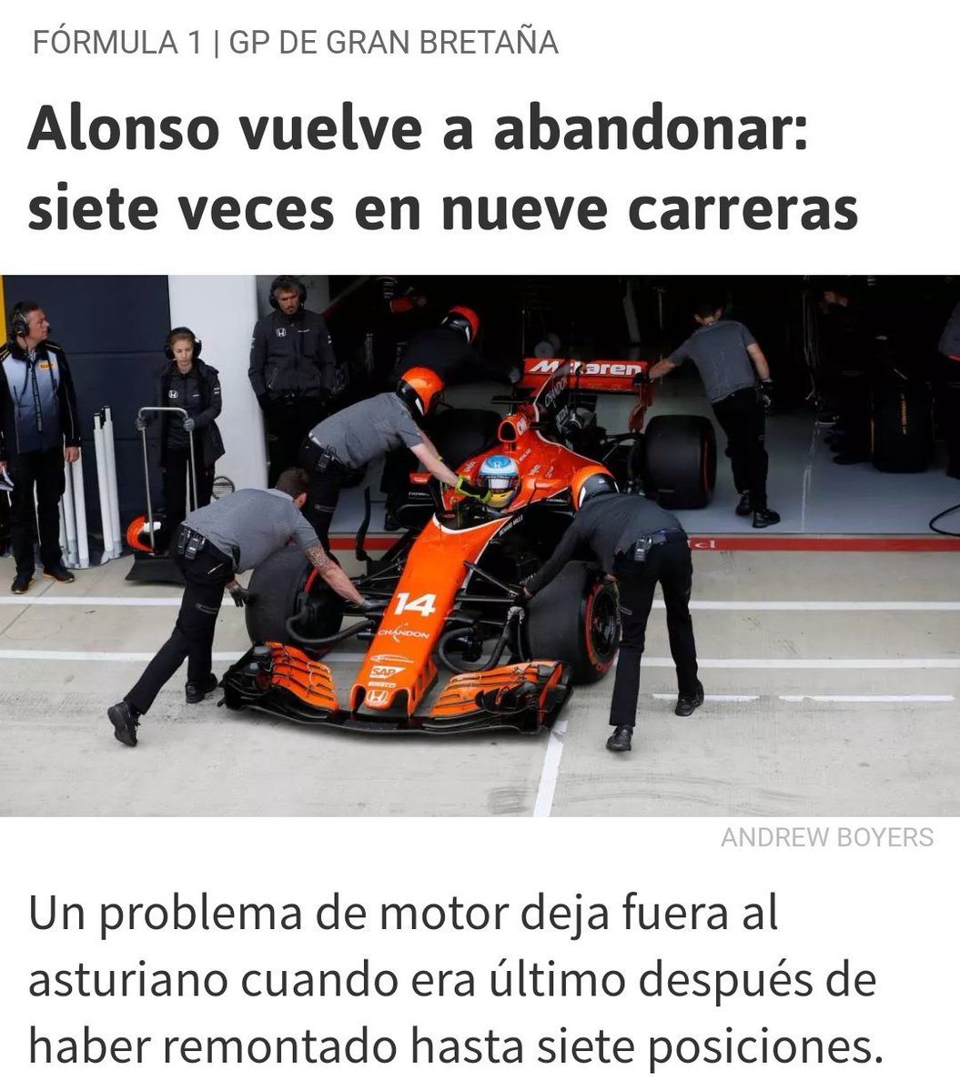 Kuipper_'s tweet photo. Todo un récord (vergonzoso) de @HondaRacingF1 y @McLarenF1 

#GpGranBretana https://t.co/cjBSvCkHd5