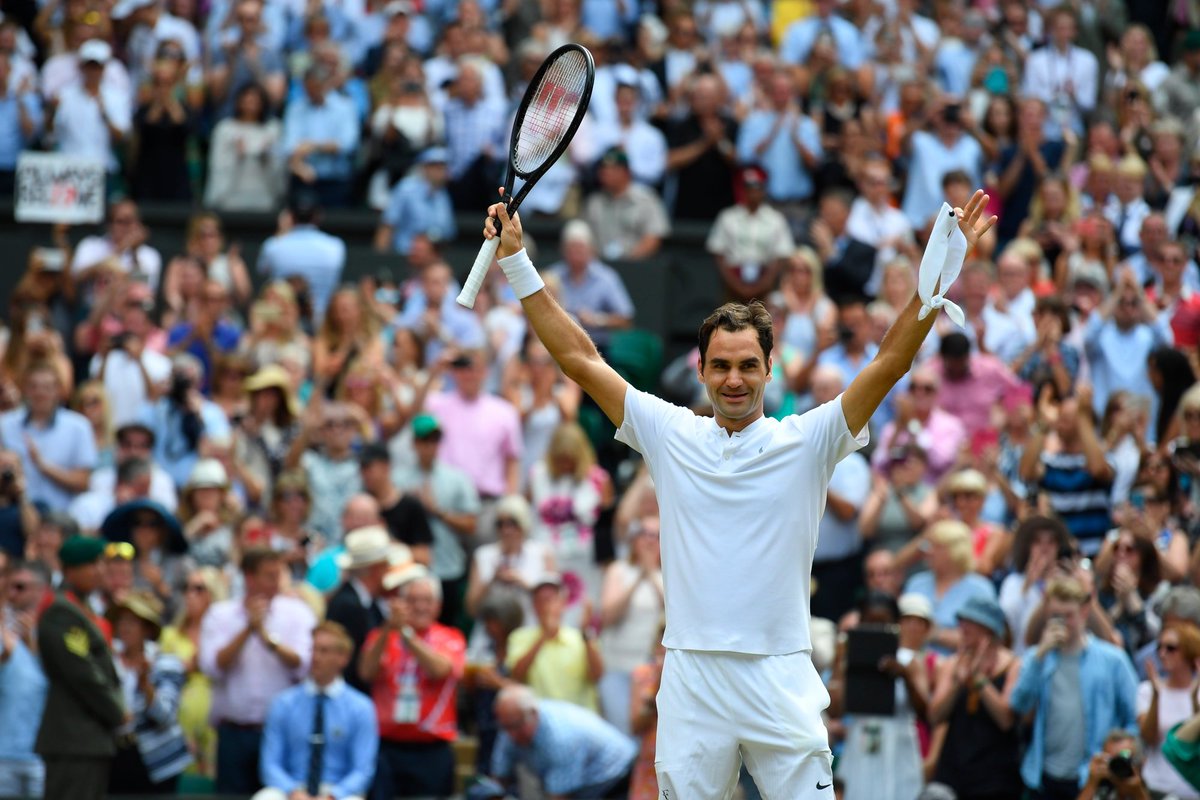 Il Leone ha ruggito per l'ottava volta.
bit.ly/BariccoFederer 

#WimbledonFinals #Wimbledon #RogerFederer