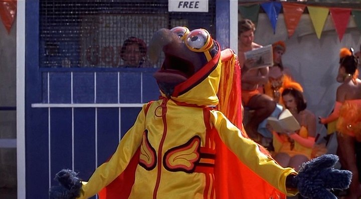 New happy birthday shot What movie is it? 5 min to answer! (5 points) [Dave Goelz, 71] 