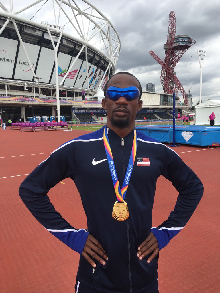 LexGillette's tweet photo. I captured the gold medal &amp; long jump world title from the rivals. It will be returned to its rightful country 🇺🇸 https://t.co/nUKFFq0mtH