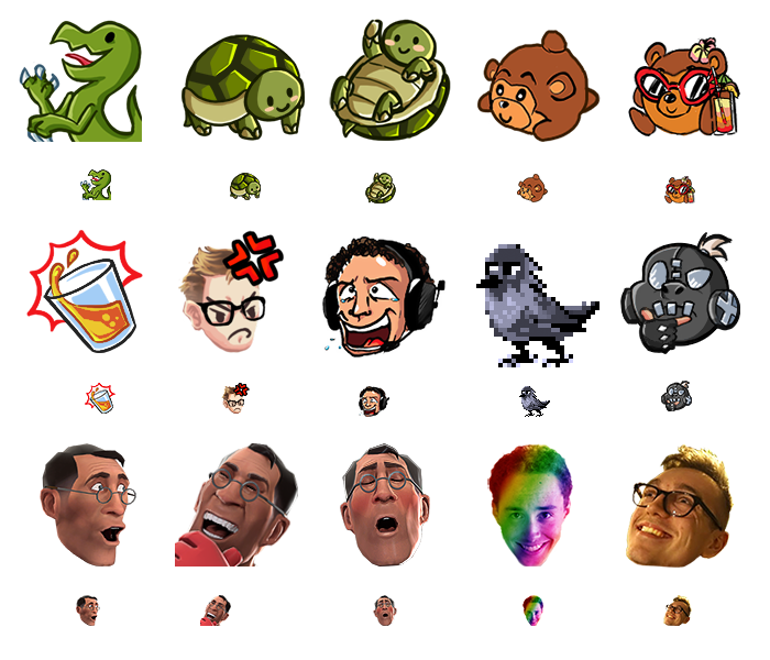 Emotes Png Free Download Pixel Art Twitch Emotes Png - Reverasite