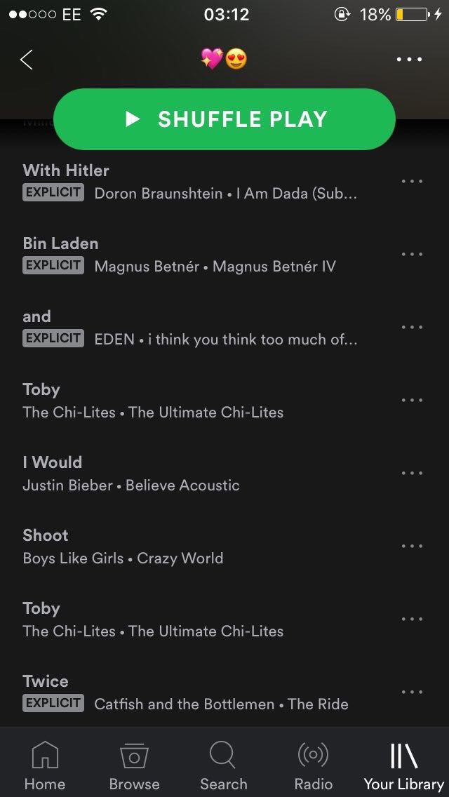 michaelscenes's tweet image. Made my crush a playlist😍💖