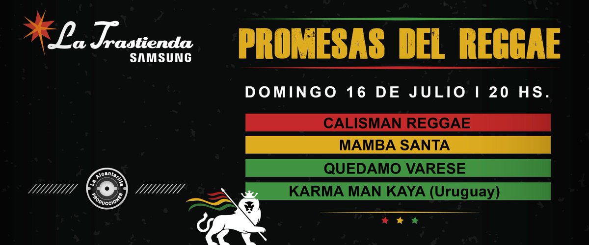 SFradioweb's tweet photo. Esta noche una nueva edición de #PromesasDelReggae en @LaTrastiendaBA producido por @Alcantarillapro https://t.co/mXq91ryJm8