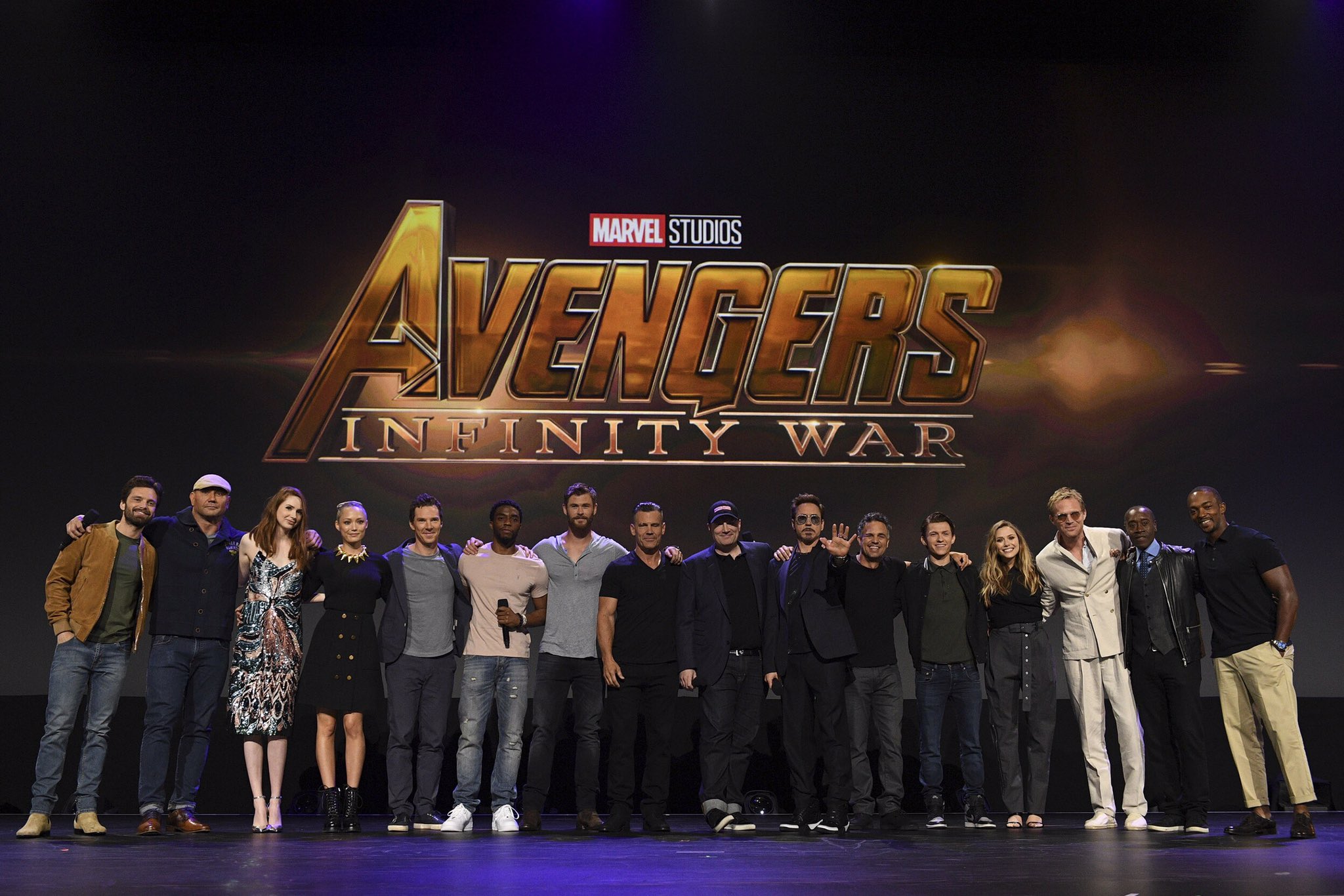 Avengers infinity war cast