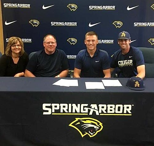 SAUCougarsBSB's tweet photo. We are elated to announce the most recent addition to the 2017 class. Cougar nation welcome RHP @luke_bittner to SAU. #thrilled @SAUCougars https://t.co/TPOVrRqJS3