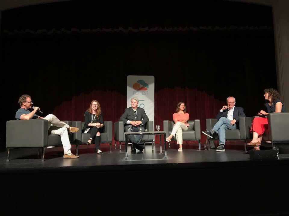 Awesome photo from @IslandMediaArts of our Future of Film in #PEI Town Hall, our last #PEIFest #BeInspired #BeThebBiggerPicture