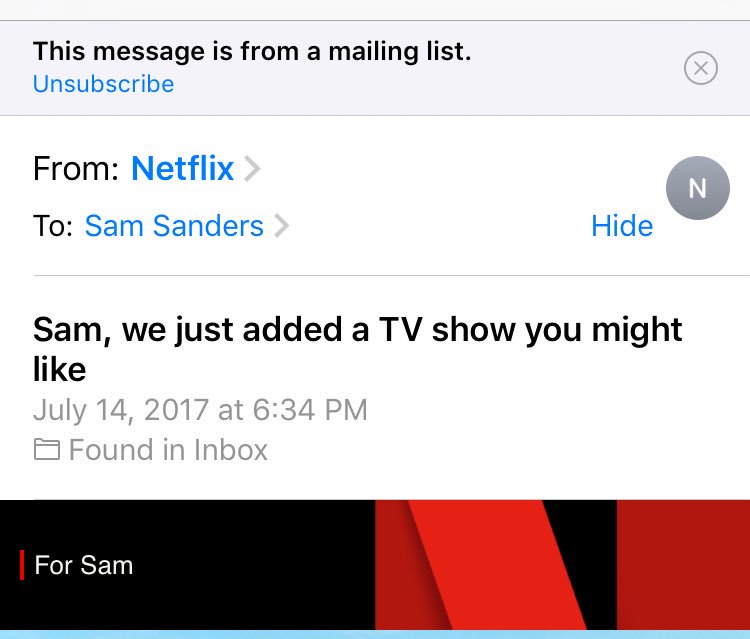 Sam Sanders On Twitter The You Ve Got Mail Notification But