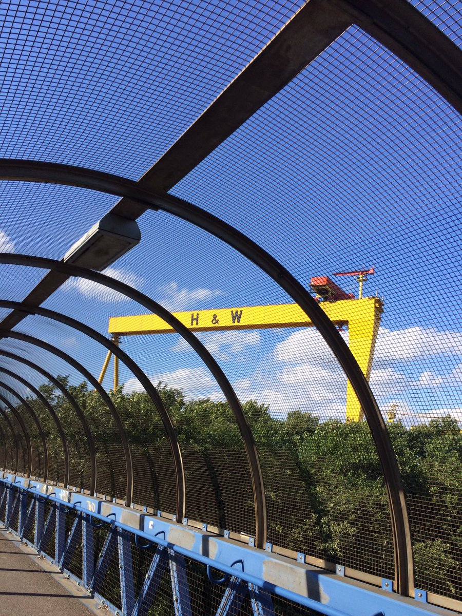 williamb1912's tweet photo. @WeatherCee #h&w #bypassbridge @Harland_Wolff1 #titanicquarter https://t.co/pm9EHTslUh