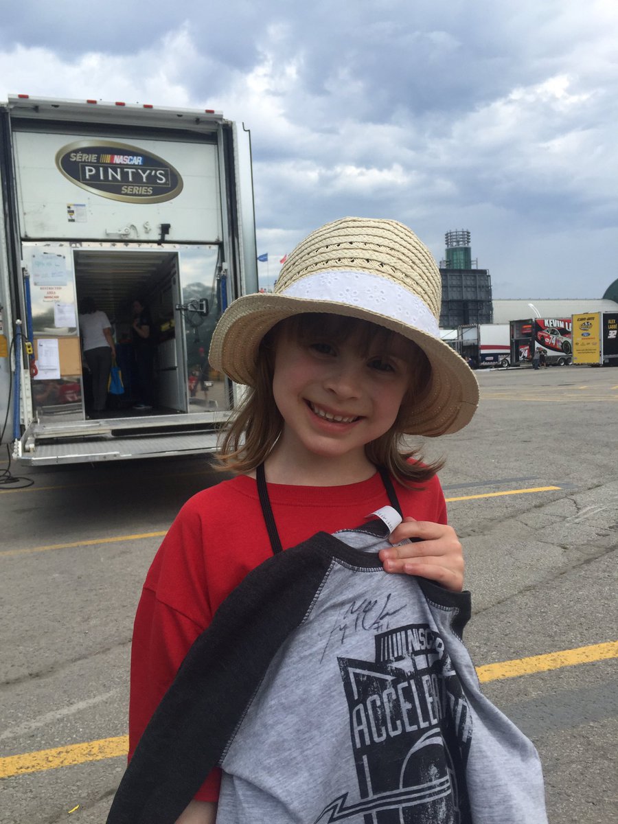 Thanks to @JoeyMcColm @CBRTeams and @TimHortons for an awesome trailer tour @hondaindy #indyTO #RookieRacers