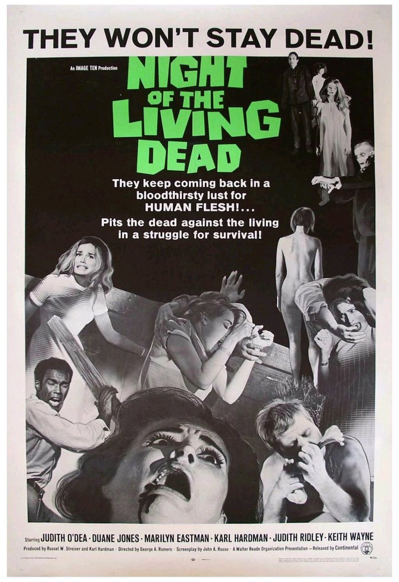 AestheticHorror's tweet image. RIP George A. Romero, thank you for giving us these and many others.