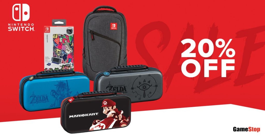 gamestop switch cases