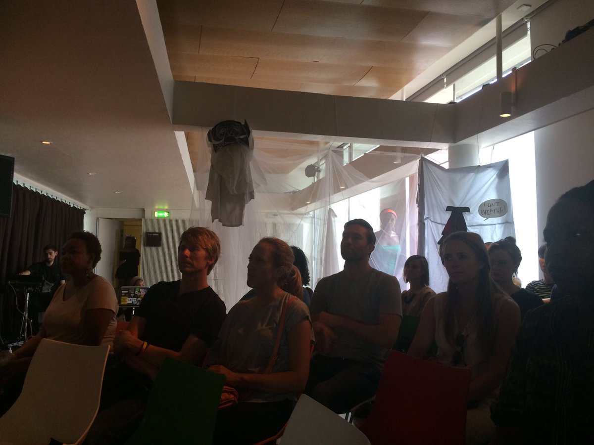 AfroFutures_UK's tweet photo. And so we begin... #cosmicashoke @artivistsuk @southbankcentre https://t.co/5VpIR8PndA