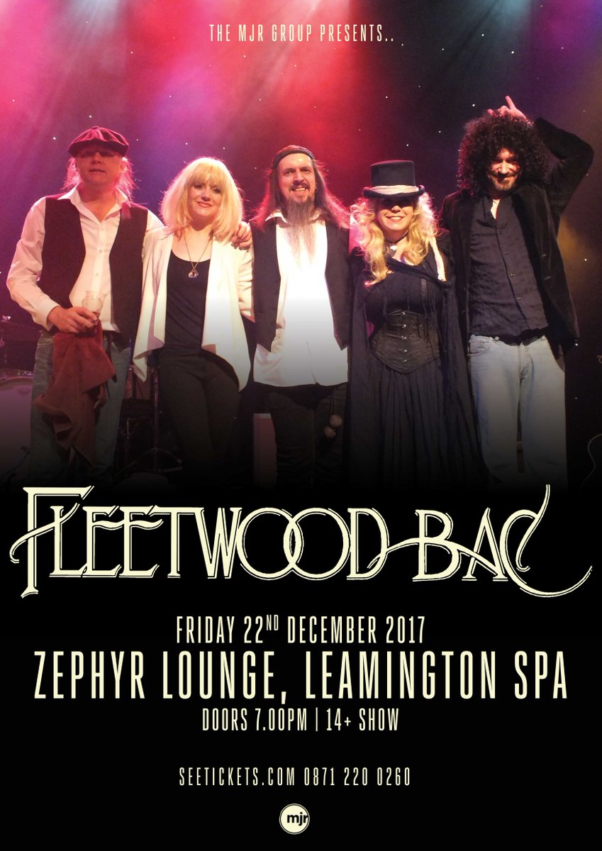⛓ <a href="/FleetwoodBac/">Fleetwood Bac</a> TICKETS ON SALE NOW ⛓
Tix: bit.ly/2uoy2FB
The most authentic Fleetwood Mac tribute come to Leamington!
🎶🎶🎶