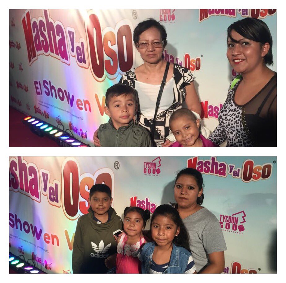 No han visto MASHA Y EL OSO en el Centro Cultural 1? no pueden perderselo suuuper show <a href="/alex_gou/">Alex gou</a> gracias por invitar a los niños con cancer.