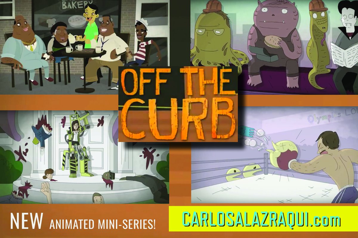 carlosalazraqui's tweet photo. With voice actor legends on "I Know That Voice" panel at @Comic_Con Fri. 7/21 at 12 noon! Talking about #OffTheCurb and #Rocko! https://t.co/7LNzBuKdoZ