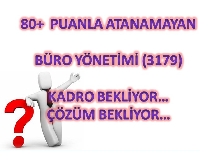 Mülakata değil Liyakata puan göre alım istiyoruz Sayın Bakanım
#3179BüroYönetimiAtamaBekliyor
<a href="/suleymansoylu/">Süleyman Soylu</a>
<a href="/MuezzinogluDR/">Mehmet Müezzinoğlu</a>