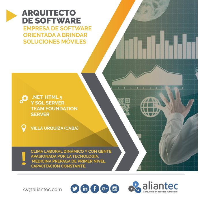 conedi's tweet photo. Buscamos #NET Senior para empresa de desarrollo ubicada en Villa Urquiza #alianJob >> https://t.co/s4YpCGQkP8 https://t.co/GdYlts4cQQ